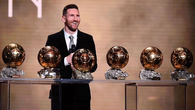 Lionel Messi has won six Ballon d'Or awards with Barcelona, a record for a player with one club.
